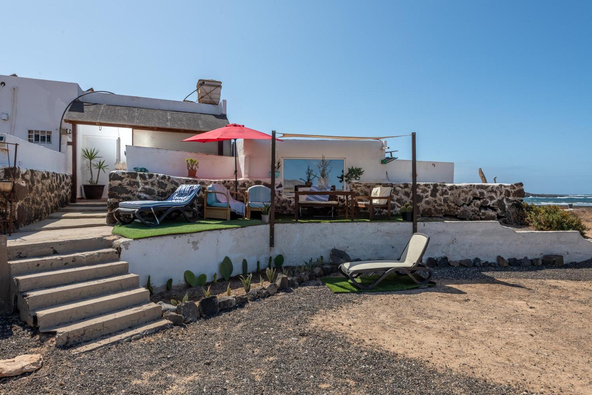 Appartamento Casa Cueva La Oliva Esterno foto