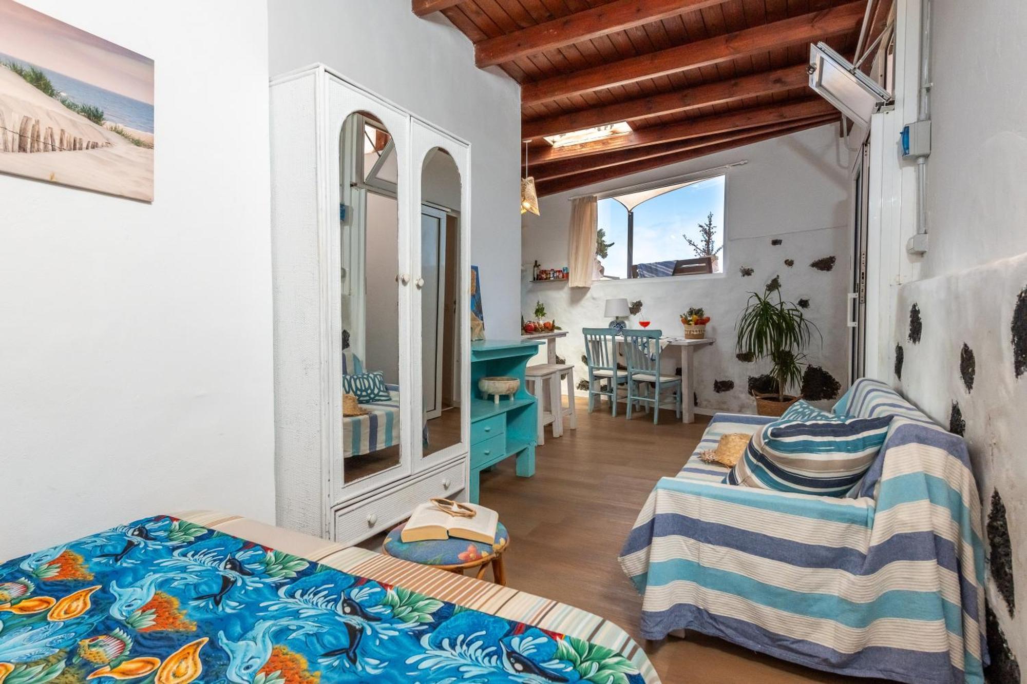 Appartamento Casa Cueva La Oliva Esterno foto